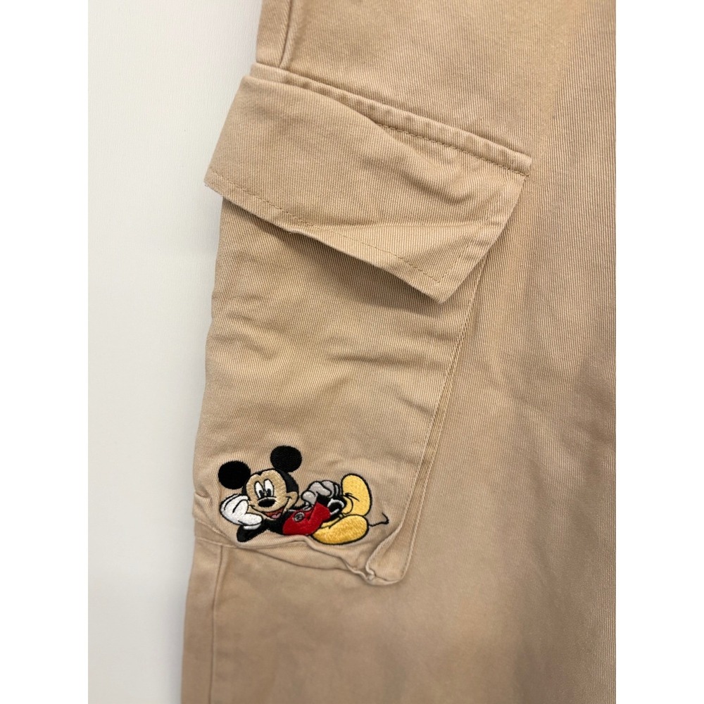 Streetwear Cargo Balloon Joggers Disney Mouse PrettyLittleThing Women M Tan